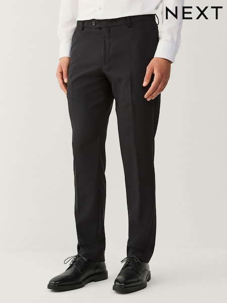 Black Slim Fit Essential Suit Trousers (U96001) | €40