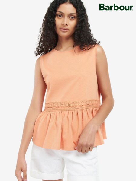 Barbour® Orange Willow Sleeveless Swing Top (U96142) | €26
