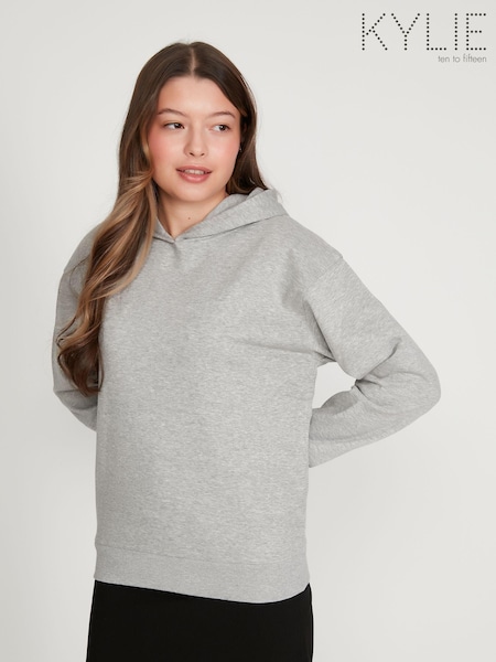 Kylie Teen Grey Basic Hoodie (U96490) | €5