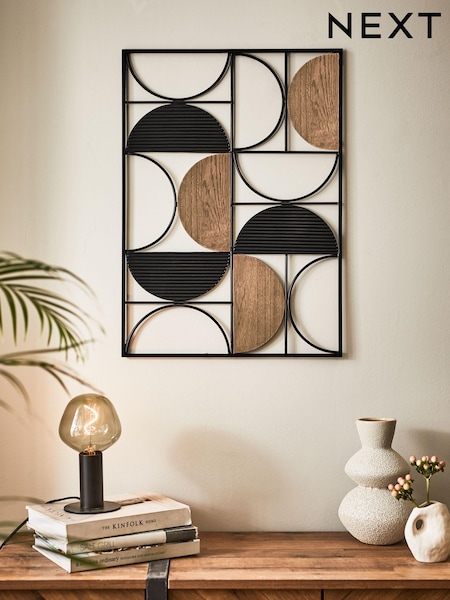 Black Bronx Metal Abstract Wall Art (U96575) | €63