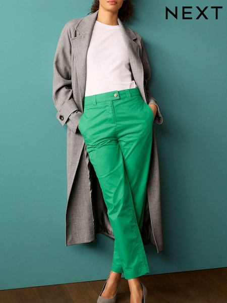 Vert - Pantalons chino ultime riche en coton (U96661) | € 4