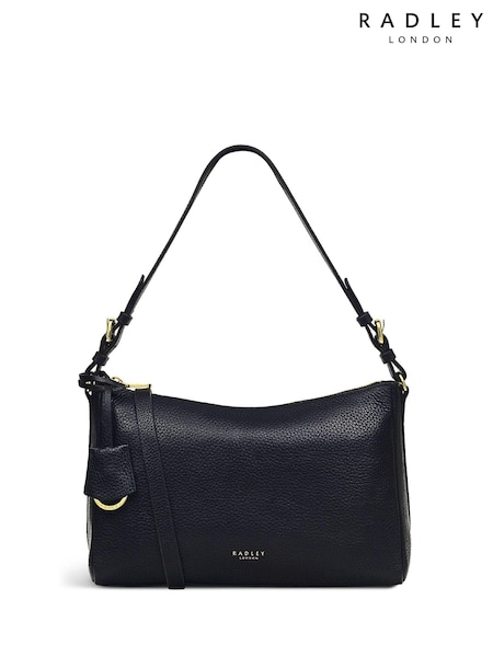 Negru - Radley London Medium Graffton Street Small Flapover Cross-Body Bag (U97144) | 1,141 LEI