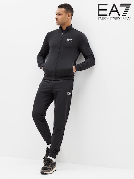 Emporio Armani EA7 Navy Zip 100% Cotton Tracksuit (U97761) | €97 - €102