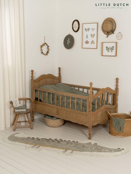 Little Dutch Multi Crocodile 100% Cotton Rug (ULJ908) | €98