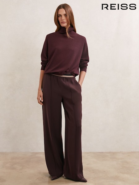 Reiss Burgundy Sonnie Trousers (V00003) | €195