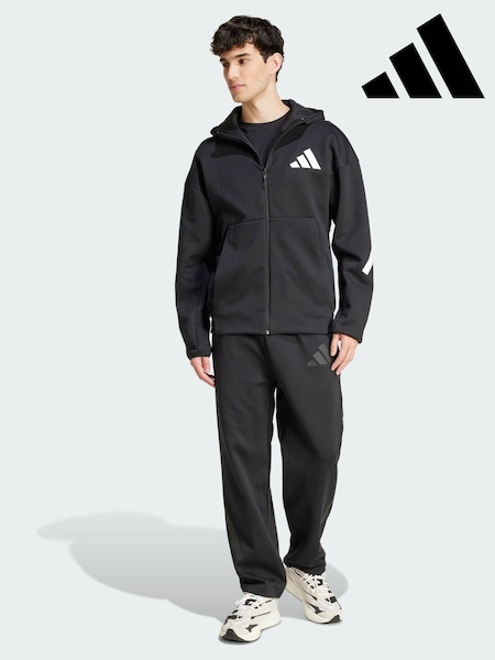 adidas Black Z.N.E. Open-Hem Joggers (V00025) | R$ 740
