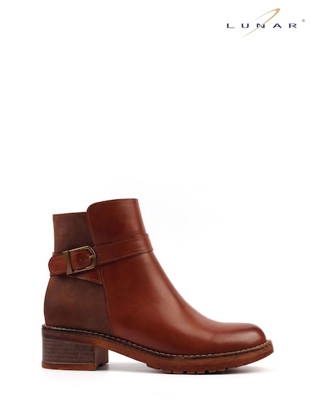 Lunar Demure Ankle Brown Boots (V00084) | €69
