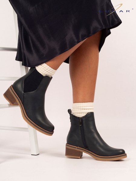 Lunar Conrad Ankle Blue Boots (V00110) | €76
