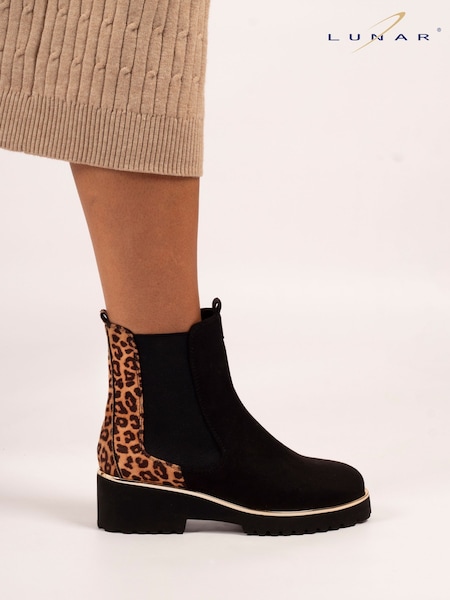 Lunar Nakita Ankle Black Boots (V00148) | €93