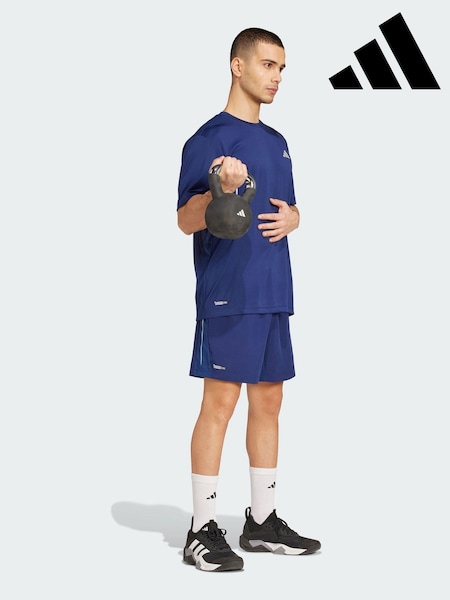 adidas Blue Tech Apparel Shorts (V00176) | AED204