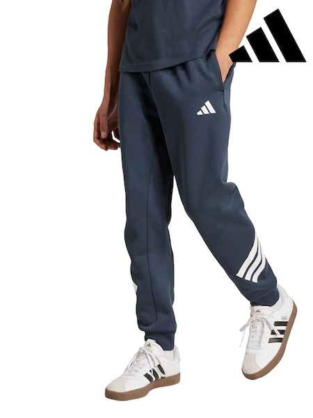 adidas Blue Future Icons 3-Stripes Tracksuit Bottoms (V00262) | R$ 495