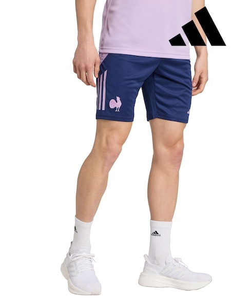 adidas Blue France Gym Shorts (V00268) | R$ 375