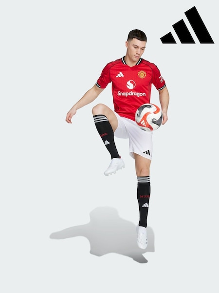 adidas Red Manchester United 25/26 Home Authentic Jersey (V00277) | R$ 1.185