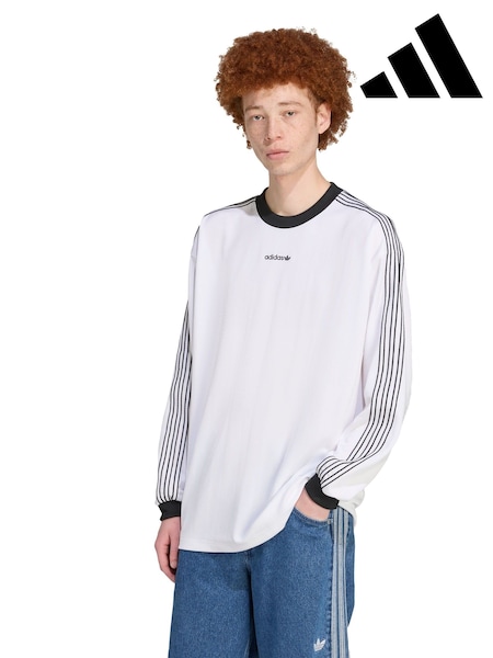 adidas Originals White Long Sleeve Jersey (V00278) | €69