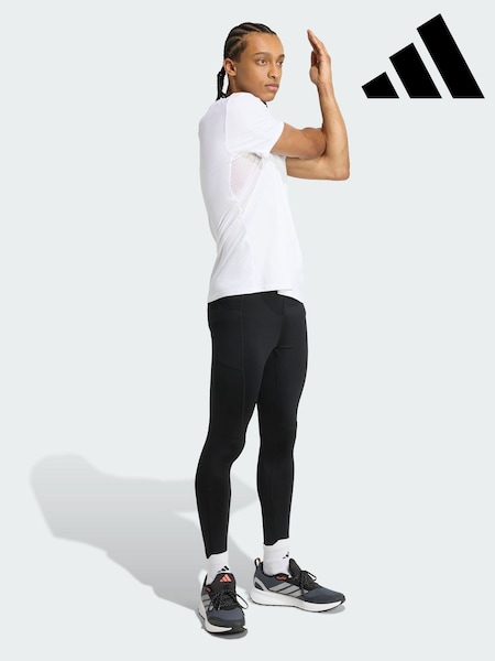adidas Black Own The Run Winterized Tights (V00448) | AED379