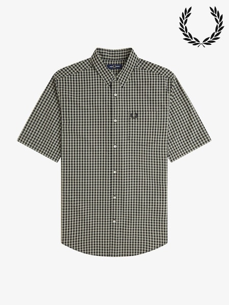 Fred Perry Gingham Short Sleeve Shirt (V00738) | ‏643 د.إ.‏