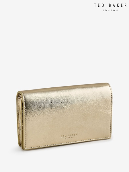 Ted Baker Gold Mahiraa Cross-Body Flapover Bag (V00892) | €113