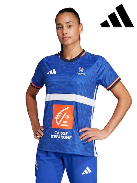 adidas Blue France Handball Replica Jersey (V01007) | AED466