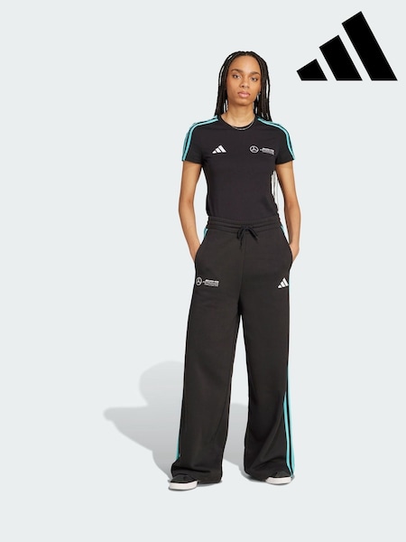adidas Black Mercedes AMG Petronas Formula One Team DNA Trousers (V01051) | AED349