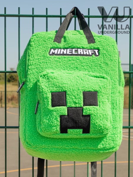 Vanilla Underground Green Furry Backpack (V01106) | €34