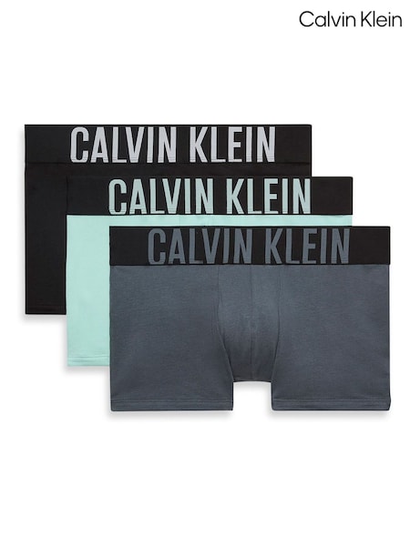 Calvin Klein Black Intense Power Cotton Trunks 3 Pack (V01417) | €64