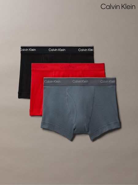 Calvin Klein Red 3 Pack Trunks (V01424) | €48