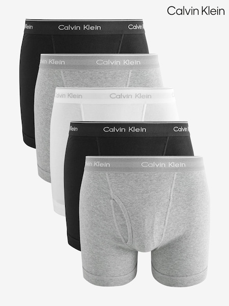 Calvin Klein Black Cotton Classics Boxer Briefs 5 Pack (V01427) | €85