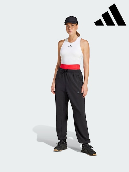 adidas Black Designed For Training Warm Up Joggers (V01501) | R$ 545