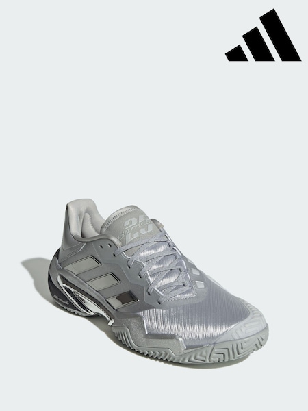 adidas Silver Barricade 13 Edition Tennis Shoes (V01520) | AED932