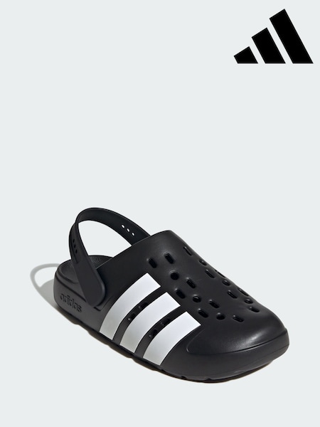 adidas Black Adilette Clogs 2.0 (V01525) | €54
