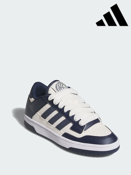 adidas Blue Rapid Court Low Shoes (V01593) | 148 QAR