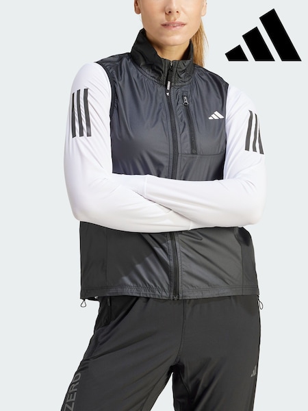adidas Black Own the Run Vest (V01616) | AED262