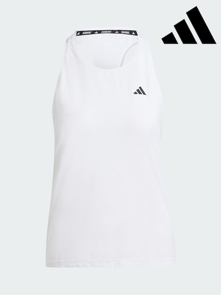 adidas White Own The Run Tank Top (V01624) | €35