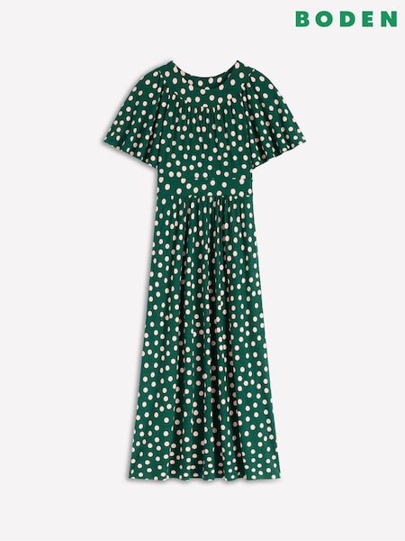 Boden Green Yoke Panel Maxi Dress (V01783) | €154