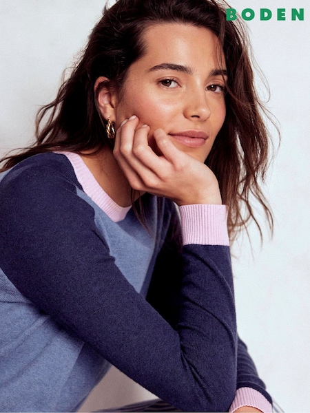Boden Meg Saddle Sleeve Jumper (V01884) | € 111