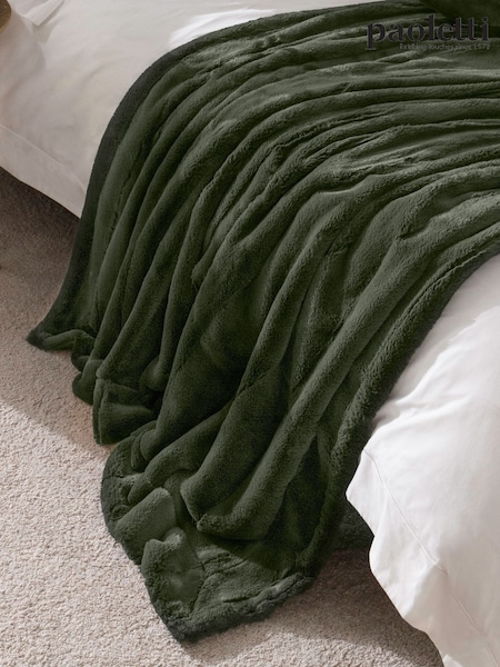 Paoletti Pine Empress Faux Fur Throw (V01961) | 238 QAR - 282 QAR