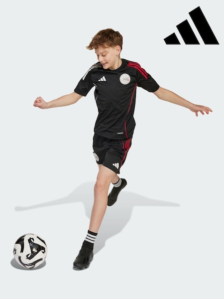 adidas Black Ajax Amsterdam Tiro 25 Competition Training Shorts (V02026) | AED175