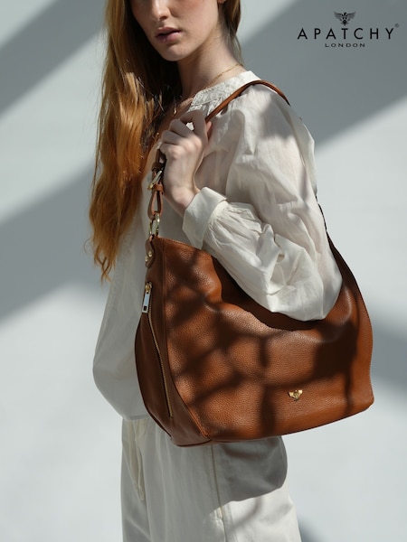 Apatchy Brown The Harriet Leather Bag (V02187) | €185