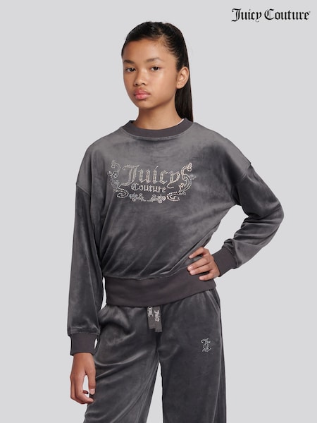 Juicy Couture Black Crew Neck Sweatshirt (V02231) | €77