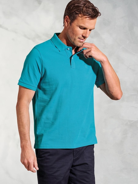 Brook Taverner Pure Cotton Pique Polo Shirt (V02309) | ‏233 د.إ.‏