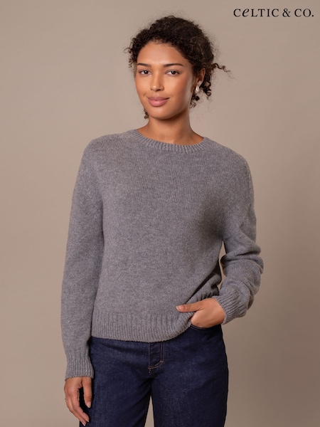 Celtic & Co. Gansey Detail Crew Neck Jumper (V02350) | €166