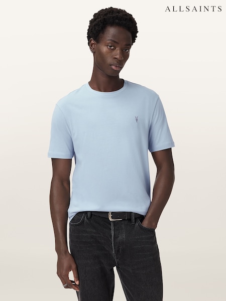 AllSaints Brace Short Sleeve Crew Neck Jumper (V02435) | R$ 385