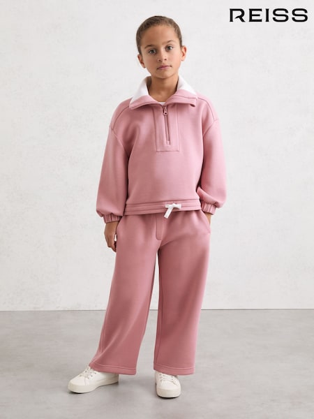 Reiss Laney Funnel-Neck Interlock Zip Sweatshirt (V02749) | 60 €