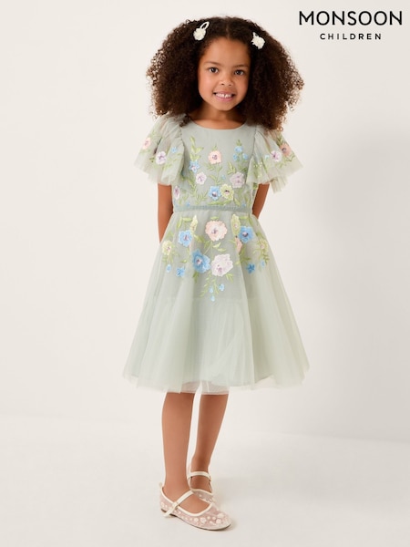Monsoon Oelene Embroidered Skater Party Dress (V03320) | 2 884 грн - 3 485 грн