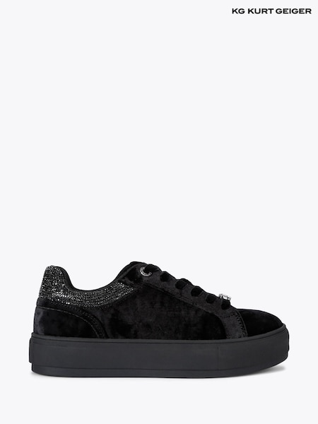 KG Kurt Geiger Kali Gem Black Trainers (V03385) | €152