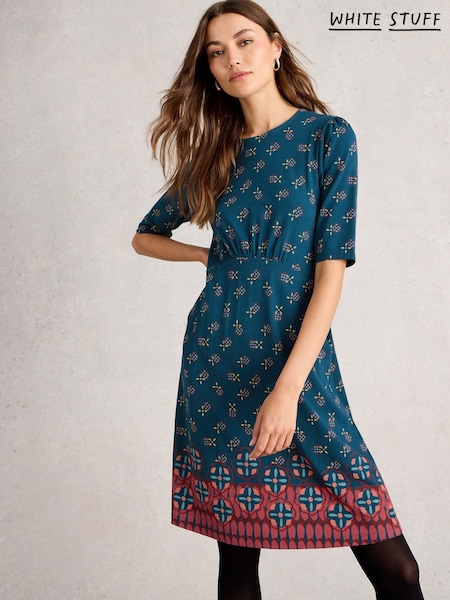 White Stuff Olivia Jersey Dress (V03557) | R$ 545