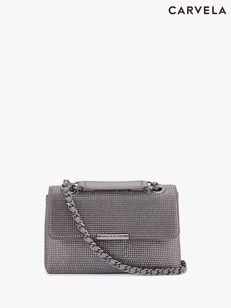 Carvela Metalic Rosa Chain Shoulder Bag (V03633) | €105