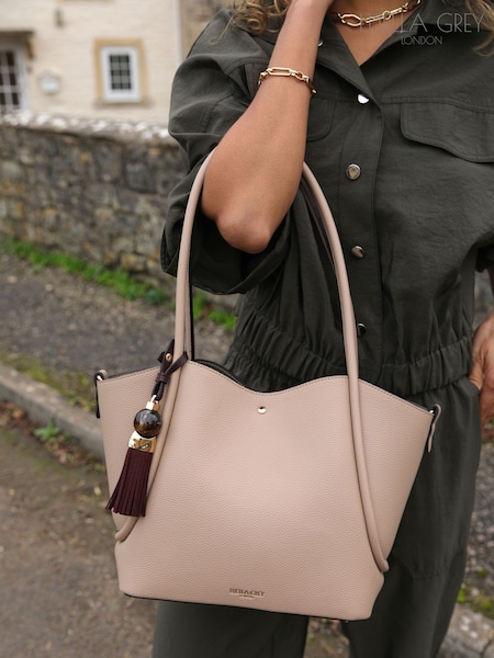 Luella Grey Taupe Floella Tote (V03771) | €144