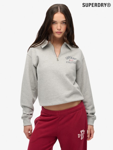 Superdry Athletic Collared Half Zip Jumper (V03797) | R$ 445