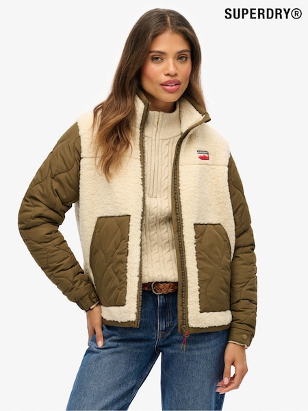 Superdry Fleece Hybrid Jacket (V03808) | 123 €